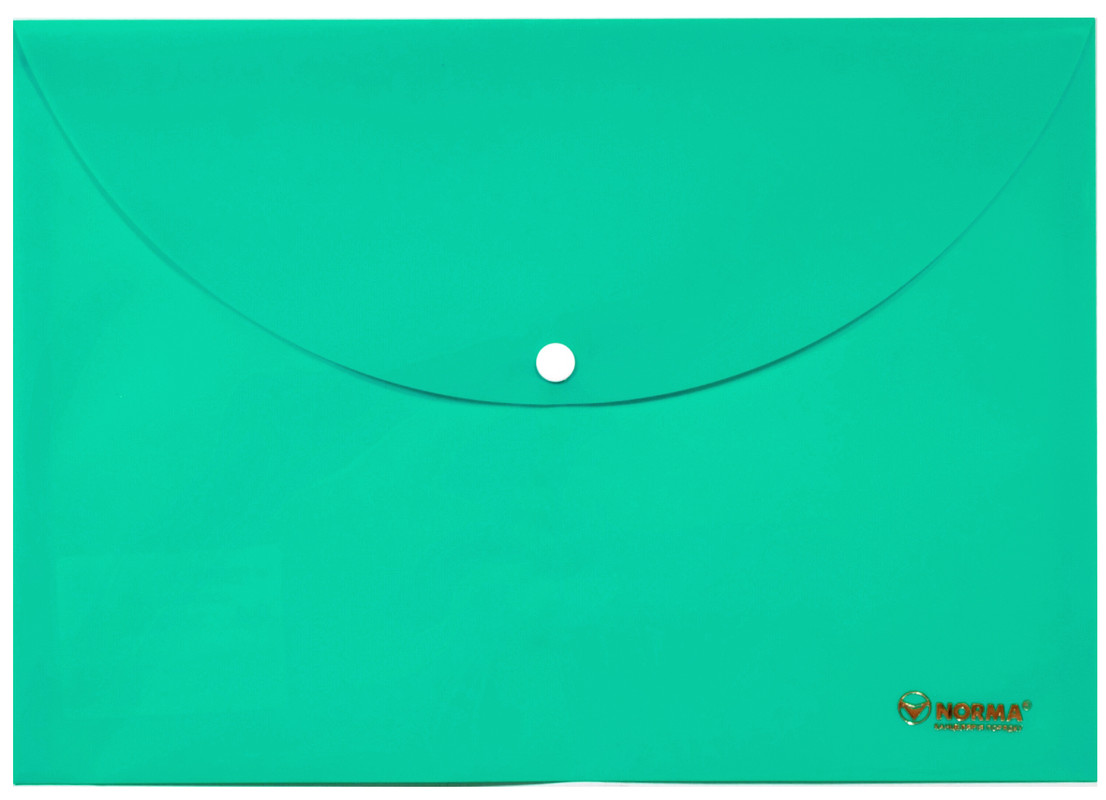 Папка з кнопкою NORMA (5102-04N), поліпропілен, 160мкм, A4, 150 арк., "Pastel"